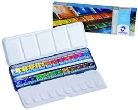 Acuarela Van Gogh Estuche Metal 24 Colores