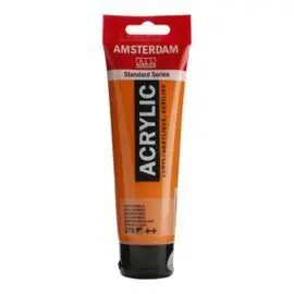 Pintura Acrilico Amsterdam 120Ml Naranja Azo