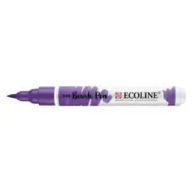 Marcador Ecoline Brushpen Azul Violeta