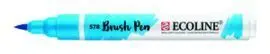 Marcador Ecoline Brushpen Azul Celeste