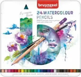 Lapiz Acuarelable Bruynzeel Expression 24 Colores