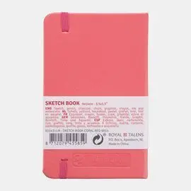 Cuaderno Bocetos 9X14 80H 140G Coral