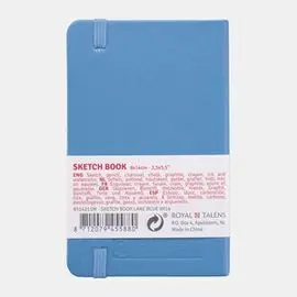 Cuaderno Bocetos 9X14 80H 140G Azul