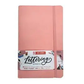 Libreta Lettering 13X21 Rosa