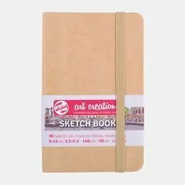 Cuaderno Bocetos 9X14 80H 140G Kraft