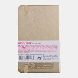 Cuaderno Bocetos 9X14 80H 140G Oro