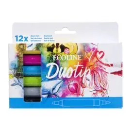 Rotulador Ecoline Duotip Estuche 12 Colores Basic