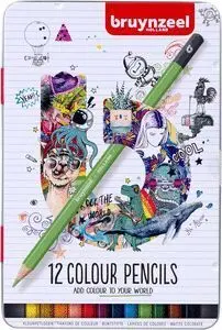 Lapiz Bruynzeel 12 Colores