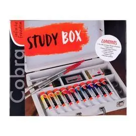 Maletin Cobra Study Caja 10X40Ml+Accesorios