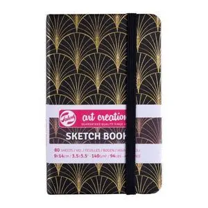 Cuaderno Bocetos 9X14Cm 140G 80 Hojas Art Decor