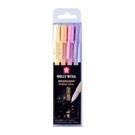 Boligrafo Gelly Moonlight 10 4 Colores a