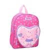 MOCHILA INFANTIL CORAZON PEPPA PIG MADE OF MAGIC