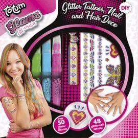 Set de Tatuajes, Decoracion de Uñas y Pinta tu Pel