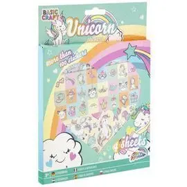 Set Stickers Unicornio 4 Hojas