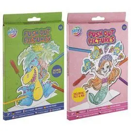 Set para Perforar y Colorear Surtido