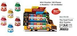 Juego The Food Truck Mini Puzzles