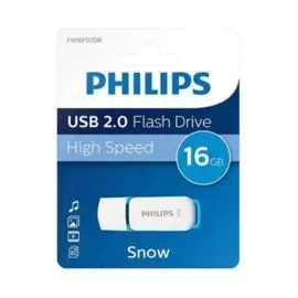 Pendrive Usb 2. 0 16Gb Snow Philips