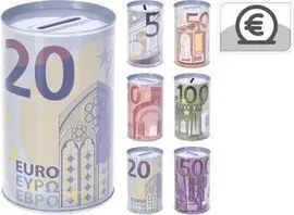 Hucha Chapa Euro Surtidos
