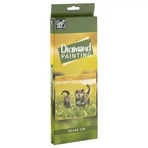 Pinta con Diamantes Diamantes con Gato y Perro 30