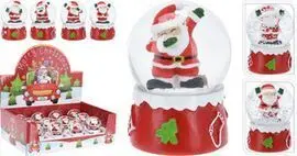 Expositor 12 Bola de Nieve Navidad Noel