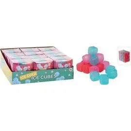 Expositor 12 Cajas Cubitos Hielo Colores