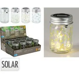 Expositor 12 Tarros de Cristal con Luz Led Design