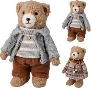Osito Peluche 28Cm 2 Diseños Surtidos Modelos Poli