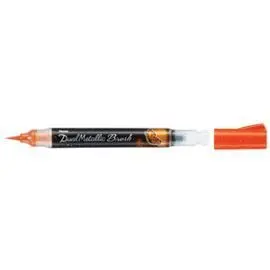 Rotulador Pincel Dual Metallic Naranja