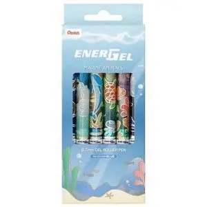 Blister 6 Boligrafos Energel 0,7Mm Azul Ed. limitad
