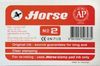 TAMPON Nº 2 ROJO HORSE