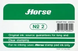 Tampon Nº 2 Horse Verde