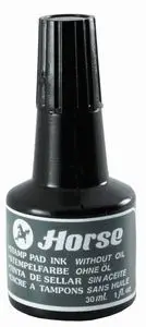 Frasco Tinta Tampon Sellar Horse 30Ml Negra