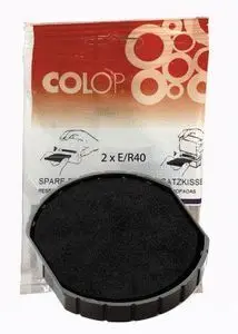 Blister 2 Recambios Almohadilla Modelo E/R40 Negro
