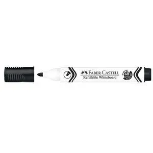 Rotulador Faber Castell Pizarra Blanca Negro