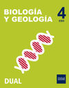 INICIA DUAL - BIOLOGÍA Y GEOLOGÍA - 4º ESO - SERIE NACAR - LIBRO DEL ALUMNO PACK