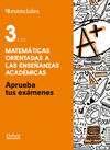 APRUEBA MATEMÁTICAS - 3º ESO - CUADERNO DEL ALUMNO.