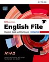 ENGLISH FILE 5TH EDITION A1/A2. STUDENT'S BOOK AND WORKBOOK AND DIGITAL WITHOUT