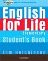 ENGLISH FOR LIFE ELEMENTARY. WORKBOOK