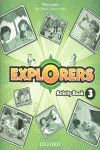 EXPLORERS 3. ACTIVITY BOOK - 3º ED. PRIM