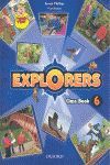 EXPLORERS. CLASS BOOK + SONGS CD - 6º ED. PRIM.