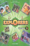 EXPLORERS 3. CLASS BOOK + SONGS CD - 3º ED. PRIM.