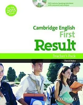 Cambridge English: First Result: Teacher's Pack (Book & Cd)