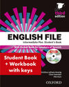 ENGLISH FILE INTERMEDIATE PLUS - SB+WB W/K PK (3º ED.)