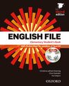 ENGLISH FILE ELEMENTARY PACK STUDENT'S BOOK + WORKBOOK WITH KEY + ONLINE SKILLS PRACTICE