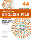 AMERICAN ENGLISH FILE 4 MULTIPACK A (2º ED.)