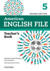 AMERICAN ENGLISH FILE 5 - TEACHER'S BOOK PACK 2ª EDICIÓN