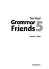 GRAMMAR FRIENDS 5: TEACHER'S BOOK