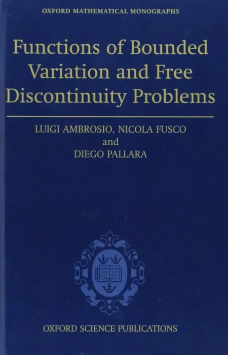 Functions Of Bounded Variation And Free Discontinuity Problems