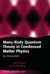 MANY-BODY QUANTUM THEORY IN CONDENSED MATTER PHYSICS : AN INTRODUCTION