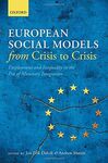 EUROPEAN SOCIAL MODELS. FROM CRISIS TO CRISIS